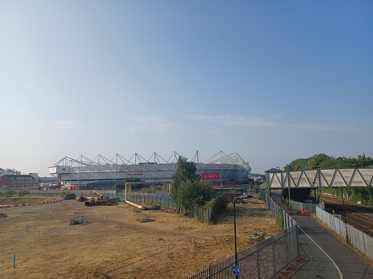 St Mary's Stadium, photographed 2026-07-18